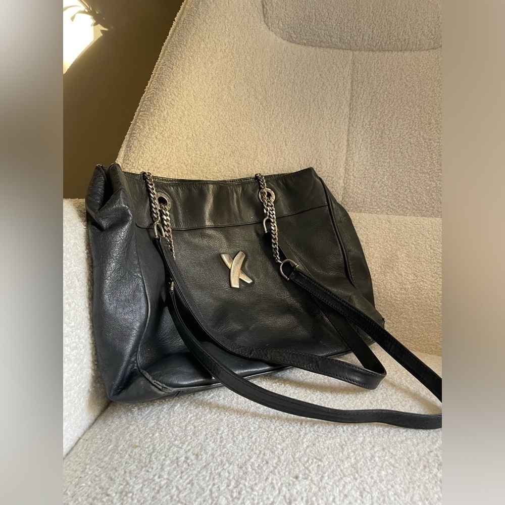 Vintage Paloma Picasso Leather tote